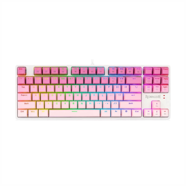 کیبورد با سیم گیمینگ ردراگون مدل Redragon CASS K645W GP RGB