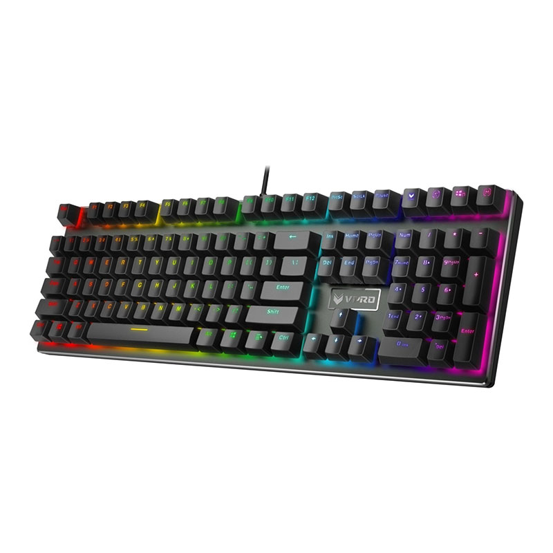 کیبورد گیمینگ با سیم رپو مدل RAPOO V700 Alloy RGB - Image 2