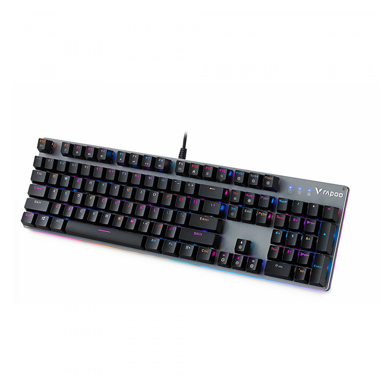 کیبورد گیمینگ با سیم رپو مدل RAPOO V520 Alloy RGB - Image 2