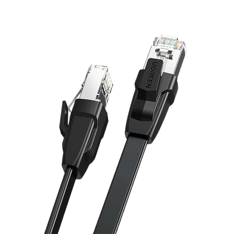 کابل شبکه Flat Ethernet CAT8 یوگرین مدل Ugreen NW134-10979 0.5m - Image 2
