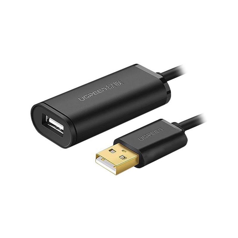 کابل افزایش طول USB 2.0 Active یوگرین مدل Ugreen US121-10321 10M