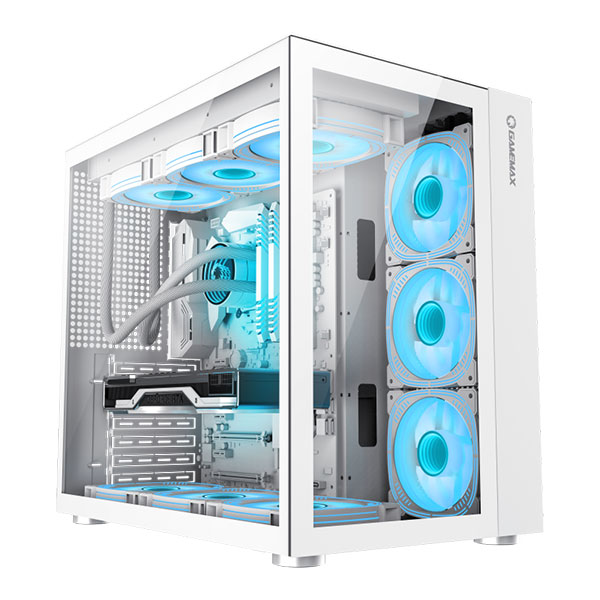 کیس گیمینگ کامپیوتر گیم‌ مکس مدل GameMax Infinity White