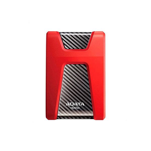هارد دیسک اکسترنال ای دیتا مدل ADATA HD650 1TB قرمز