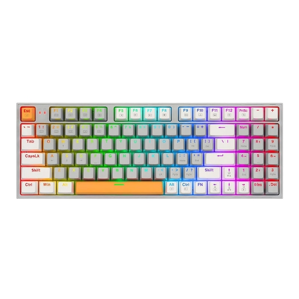 کیبورد باسیم گیمینگ ردراگون مدل Redragon Kitava K636 GWO RGB