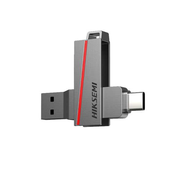 فلش Type-C OTG هایک سمی مدل HIKSEMI DUAL Slim HS-USB-E307C 64GB