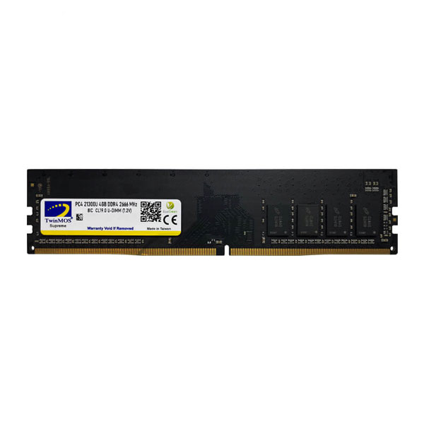 رم کامپیوتر توین موس Mainstream DDR4 CL19 ظرفیت 4 گیگابایت